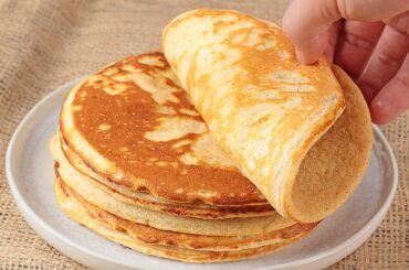 The BEST Oatmeal Pancakes You'll Ever Make! Low calorie dessert in 10 minutes