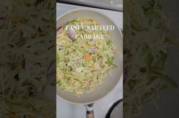Healthy Sauteed Cabbage | Stir Fry Cabbage | #viralvideo #youtubeshorts #diet #healthyrecipes