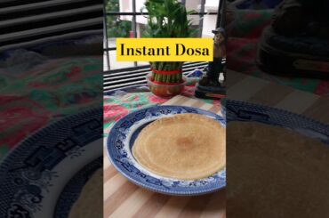 Instant Dosa I 5 min Breakfast l Tiffin Healthy Recipe #shorts #shortsfeed #dosa @wepatilsfoodie