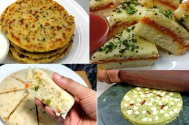 4 Healthy Sooji Breakfast Recipes | Quick and Easy Breakfast Recipes | Suji ka Nashta | Suji Recipe