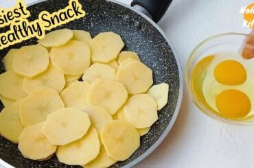 Quick and Easy Potato & Egg Snack Recipe | Delicious and Healthy! Nolwenn Kitchen