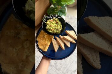 Guacamole | breakfast with me | Healthy breakfast recipe | AyanaArjun |