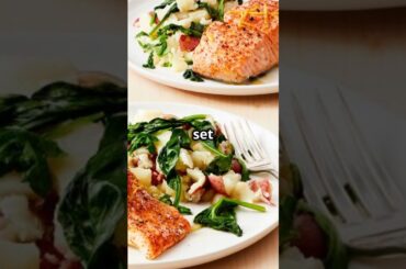 Salmon & Garlic Potatoes: Easy and Healthy Dinner Recipe