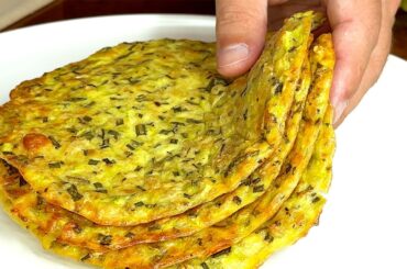 Oatmeal and Zucchini! Clean Eating! No Flour! Healthy Low Calorie Recipe