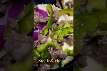 Steak & cheese | comfortfood | sandwich | healthy lunch & dinner ideas | best easy recipe | beef