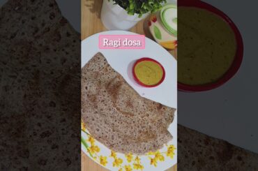 Healthy & tasty Ragi dosa #shorts #tranding #cooking #food #lavanyakitchen&vlogs