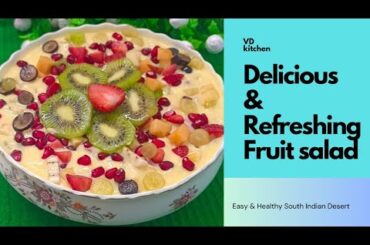 "Delicious & Refreshing Fruit Salad Recipe | Easy and Healthy Summer Treat!"