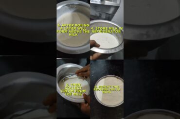 how to make Desi ghee at home || #healthy #food #recipe #ghee #tasty