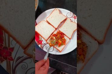 Quick Veg Sandwich Recipe | Easy Homemade Snack #food #health #etv #abhiruchi #shorts