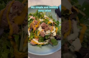 Tuna salad | healthy salad | quick lunch | @  Melbourne flavours #youtubeshorts#melbournefoodies