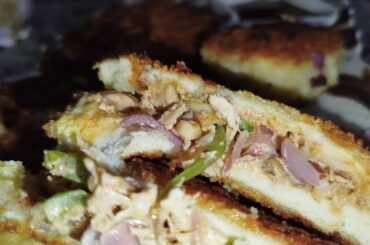 Creamy Chicken Bread Cutlet Recipe By Healthy and Tasteful kitchen