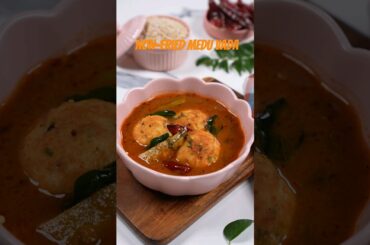 Easy & Healthy Breakfast Recipe | Non-Fried Medu Vada | SaltInAll #Shorts