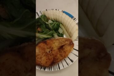 Quick healthy dinner fish &vege #healthy food idea#short#asmr