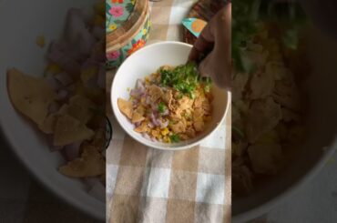 Corn papdi chaat #shortsfeed #shorts #short #chaat #corn #recipe #tasty #healthy #recipes #video