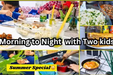 Summer Routine Vlog | Healthy BREAKFAST Ideas/Simple EVERYDAY Habits To CLEAN Kitchen/Ghazalinmuscat