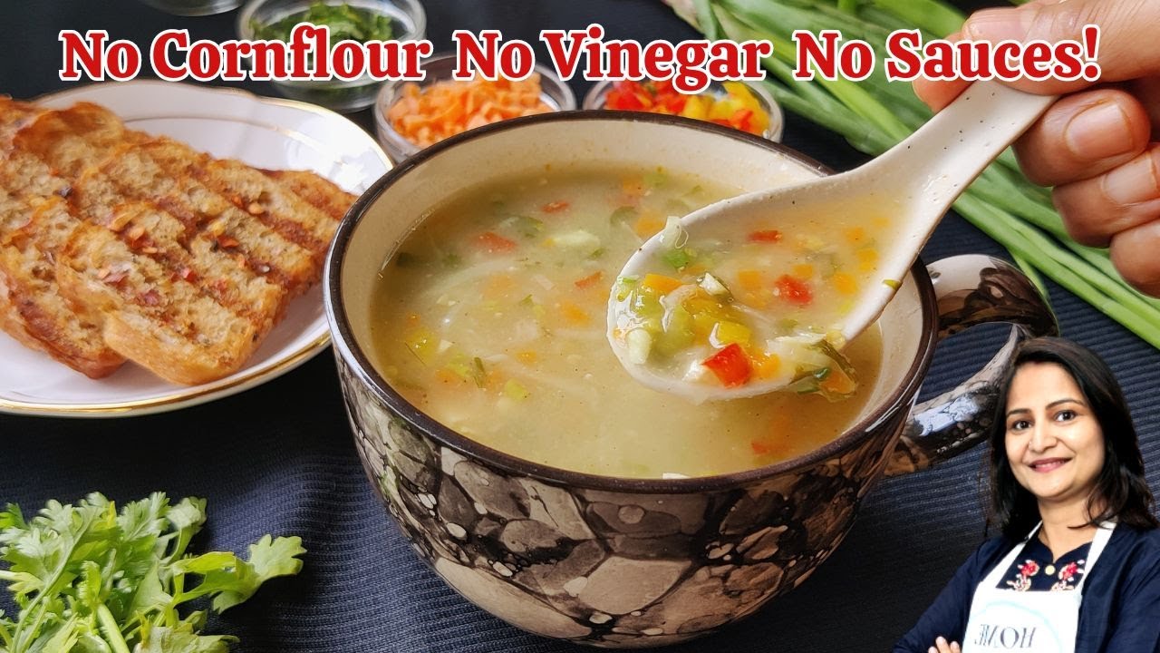No Cornflour | Lemon Coriander Soup | Perfect Weight Loss Recipe | Vegetable Soup | Jowar Soup No Cornflour | Lemon Coriander Soup | Perfect Weight Loss Recipe | Vegetable Soup | Jowar Soup