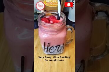 Chia Pudding For Weight Loss | Healthy Breakfast #trending