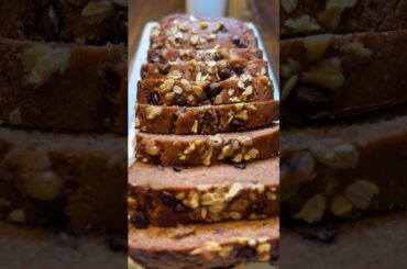 Healthy Banana Bread #bananabread #glutenfree #healthyrecipes #recipe #shorts