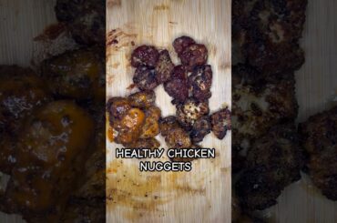 Healthy air fried chicken nuggets! Riley’s Stupid Recipes #shorts #shortsfeed #hack