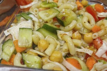 Super Hit Macaroni Salad Recipe |chatpata Salad Recipe |  Healthy Salad Recips