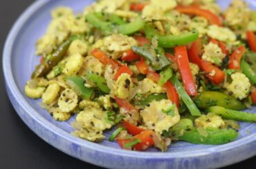 Baby Corn Stir Fry Salad - Healthy Dinner Recipes For Weight Loss - Baby Corn Pepper Stir Fry