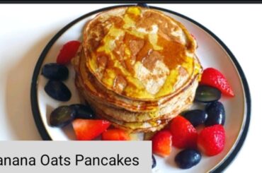 The Must-Try Healthy Banana Oats Pancake. Kid-Friendly Breakfast Recipe!