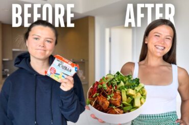 How I ACTUALLY started cooking healthy meals