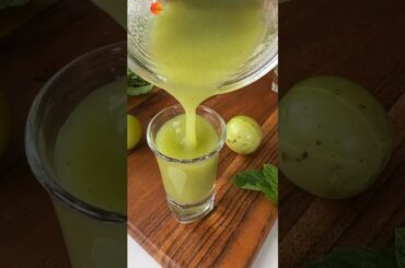 Vitamin-C Amla Shots              #shorts #recipe #healthy #drinks