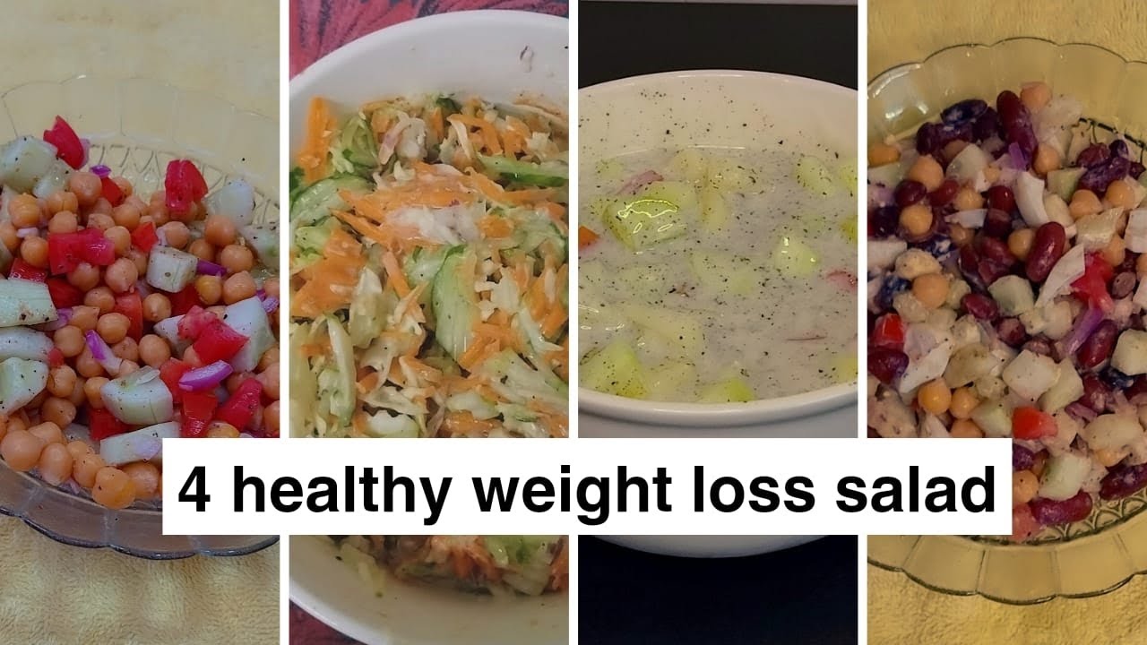 Eat 4 healthy weight loss salads for a month and lose 5kg weight #food #recipe #cooking #yt #ytviral Eat 4 healthy weight loss salads for a month and lose 5kg weight #food #recipe #cooking #yt #ytviral