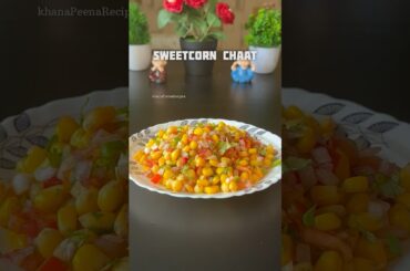 Recipe of healthy sweetcorn chaat #shorts #sweetcorn #healthy #snacks