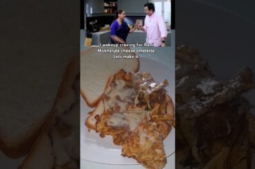 Rani Mukherjee cheese omelette#indianfood#healthy#ambani#boiled#sundaybrunch#breakfast#scrambled