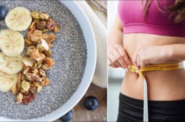 Weight Loss Recipe For Breakfast | Chia seed pudding recipe | Healthy Breakfast Recipe