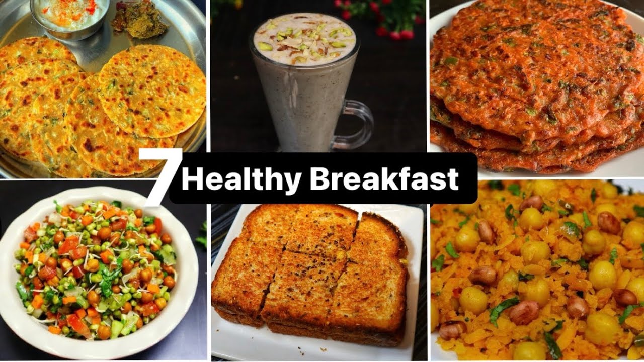 7 High Protein Veg BREAKFAST RECIPES for Weight Loss | 7 Healthy Breakfast | 7 High Protein Veg BREAKFAST RECIPES for Weight Loss | 7 Healthy Breakfast |