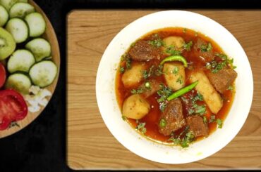 Arvi/Arbi Gosht Recipe | Quick & Healthy Dinner Recipe |