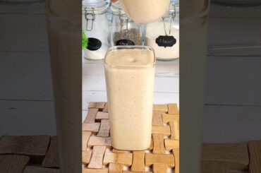 Healthy banana smoothie recipe #shorts #ytshorts