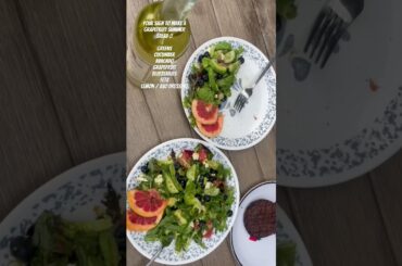 summer recipe ideas !! healthy summer salad ideas #whatieatinaday #summerecipes #healthyrecipe