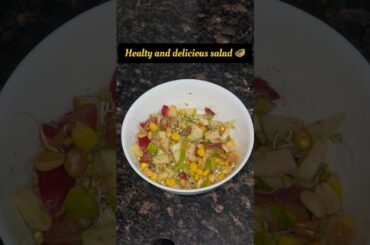 Healthy and delicious salad recipe|      #foodie #food#shorts