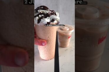 Low Calorie, High Protein Wendy’s Chocolate Frosty (JUMBO)