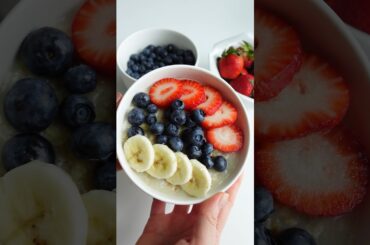 BEST Rolled Oat Porridge Recipe for PERFECT Breakfast! #healthyrecipes #easyrecipe #breakfastIdeas