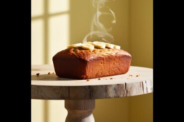 THE MOST POPULAR Healthy Banana Bread Recipe! #food #bread #banana #healthy