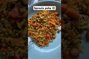 Healthy recipie || sprouts poha ||healthy recipie #trending #food #healthy #healthyrecipes