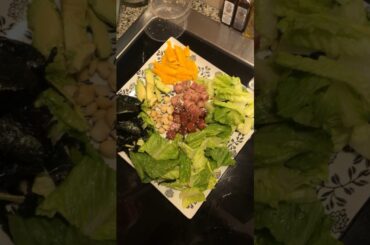 Healthy dinner idea #poke bowl #delicious