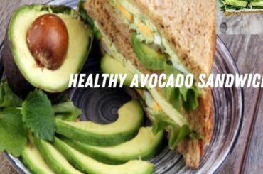 Avocado sandwich | Healthy avocado sandwich recipes | breakfast #shortvideo #hindi #vlog