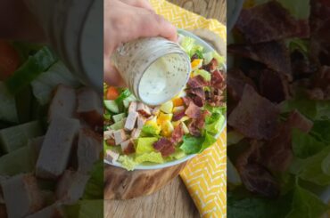 Homemade Salad Dressing is EASY - Creamy Italian #shorts