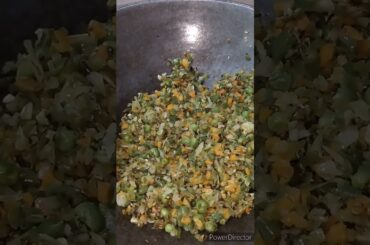 egg fried rice with brown rice healthy weight loss recipe #food #weightlossdiet