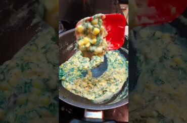 White sauce sandwich#cheese free#sweetcorn spinach#healthy