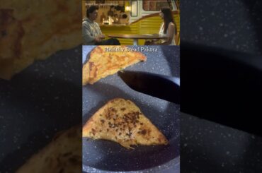 Healthy bread pakora | Shahrukh khan favourite canteen style healthy bread pakode | healthy snack9xm