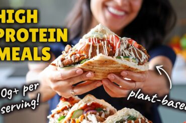 HIGH PROTEIN MEALS | 30g+ protein meals for 30 days!