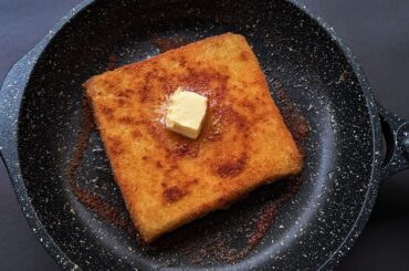 The Most Delicious Recipe With Just Egg & Bread! Easy Breakfast Recipe! Delicious & Healthy!