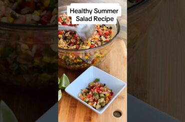 Healthy Salad Recipe #thecarolejones #salad #vegetarian #dinnerideas #healthyeating #beans #barley
